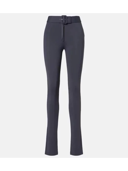 Spodnie Courreges z dżerseju szare