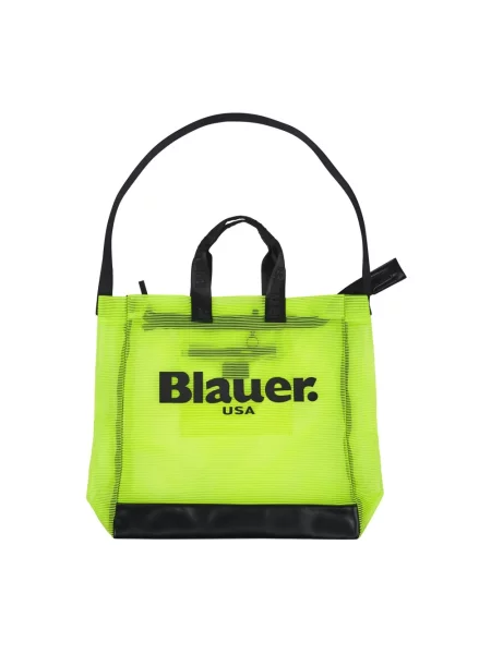 Shopperka Blauer z siateczką żółta