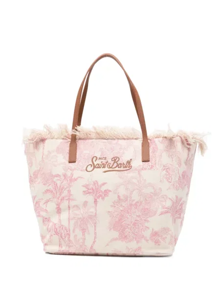 Shopperka Mc2 Saint Barth z frędzli