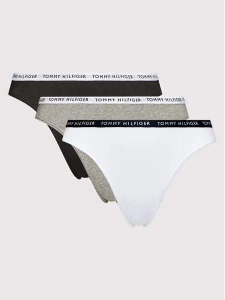 Tommy Hilfiger Комплект бикини 3p Цветен бяло