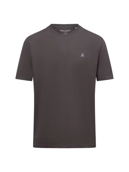 T-shirt z nadrukiem z logo Marc O'polo szara