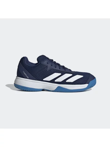 Adidas Buty do tenisa Courtflash Tennis Shoes Kids Granatowy białe