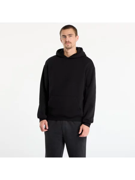 Φούτερ Urban Classics Fluffy Hoody Black L μαύρο