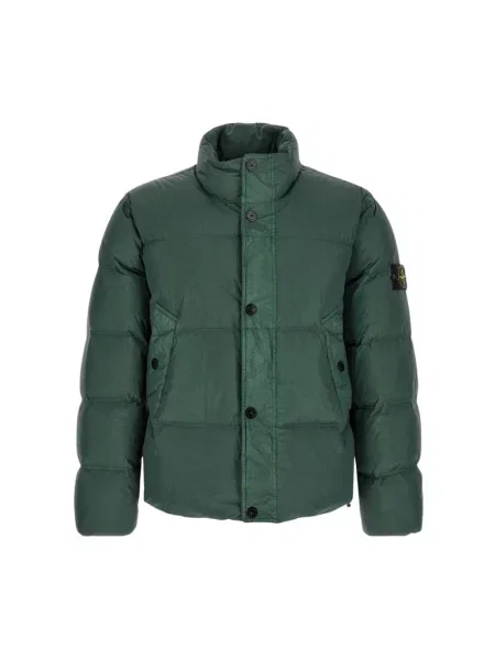 Kurtka puchowa Stone Island zielona