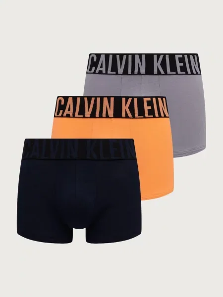 Calvin Klein Underwear boxerky pánske s elastanom oranžová