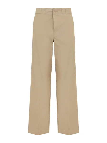 DICKIES Pantaloni cu dungă cappuccino maro