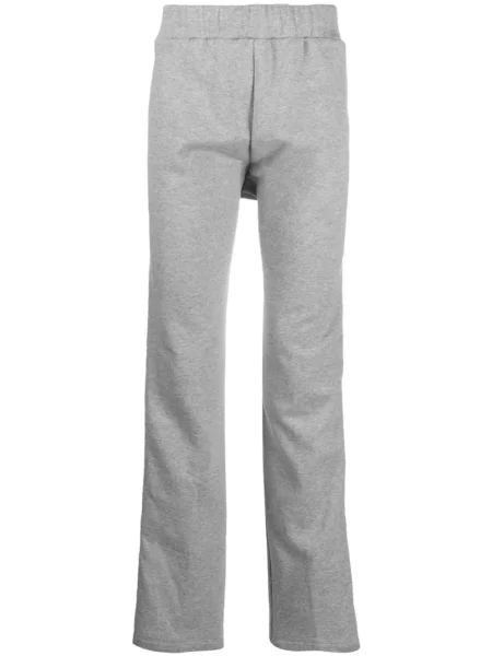 Pantaloni Valentino Garavani cu crăpătură gri
