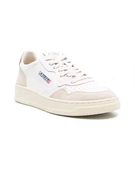Sneakersy Autry zamszowe białe