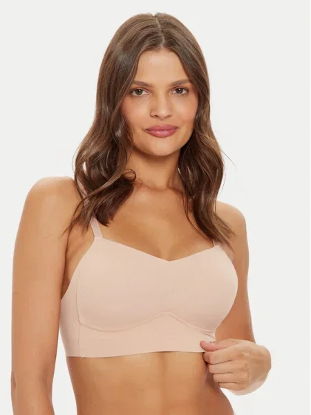 YSABEL MORA Sutien fără armătură bej