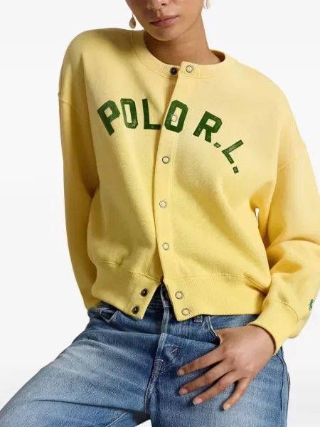Велурени бягане с яка чорапи Polo Ralph Lauren синьо