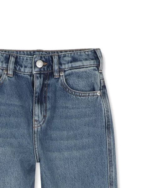 Gyerek egyenes szárú farmernadrág Zadig & Voltaire kék