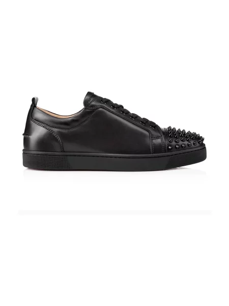 Sneakersy Christian Louboutin skórzane czarne