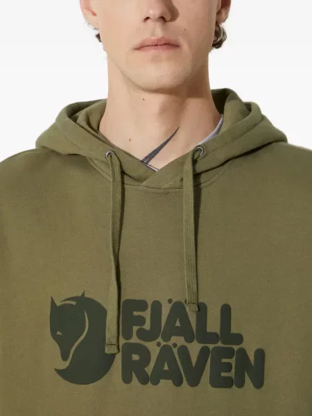 Hoodie Fjällräven πράσινο