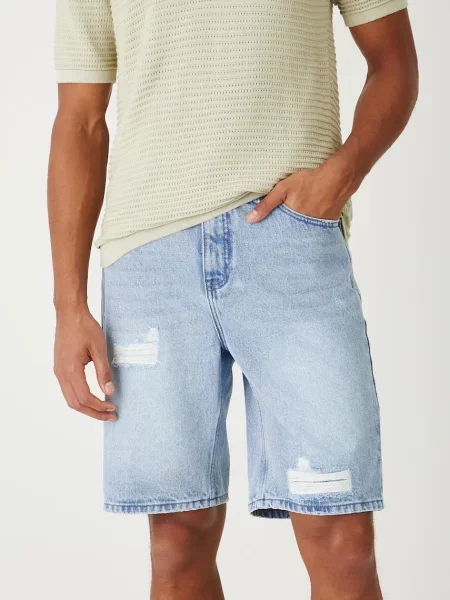 Riflové kraťasy Medicine modrá