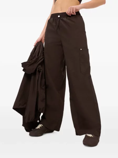Παντελόνι cargo Sweaty Betty με κορδόνι καφέ