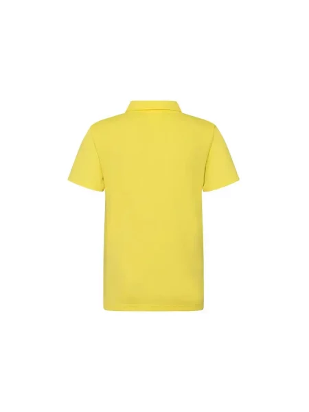 Koszulka polo dla dzieci Just Cool żółta