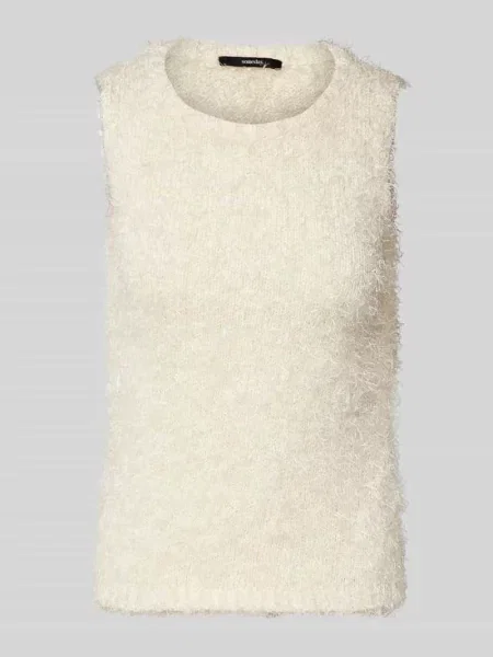 Dzianinowa kamizelka dzianinowa Someday beżowa