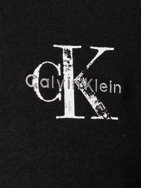 Calvin Klein Jeans тениска мъжка от черно