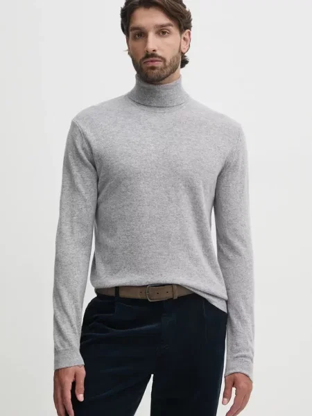 Volnen pulover United Colors of Benetton siva