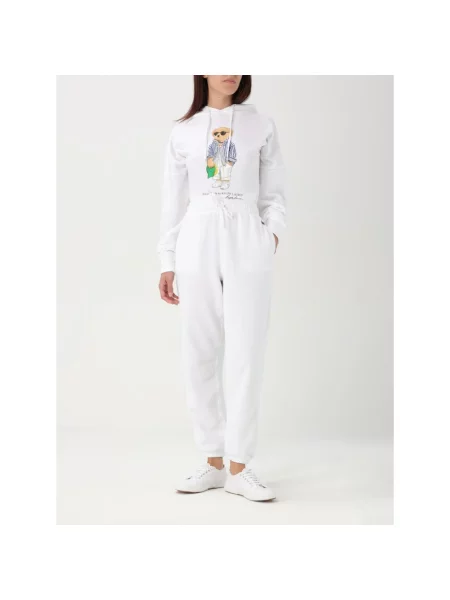 Spodnie Polo Ralph Lauren białe