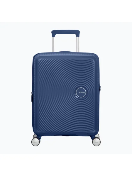 Cestovný kufor American Tourister Soundbox 41 l midnight navy modrá