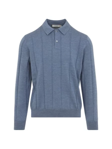 Tricou polo Canali albastru