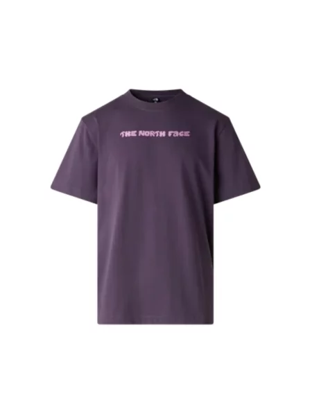 Koszulka The North Face z autografem fioletowa