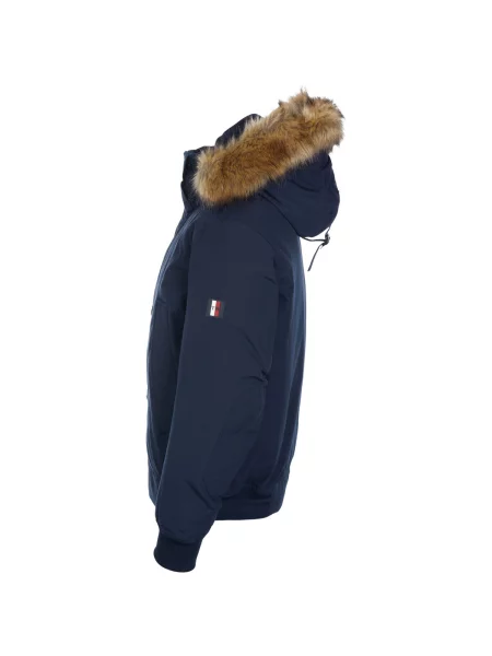 Geacă Tommy Hilfiger albastru