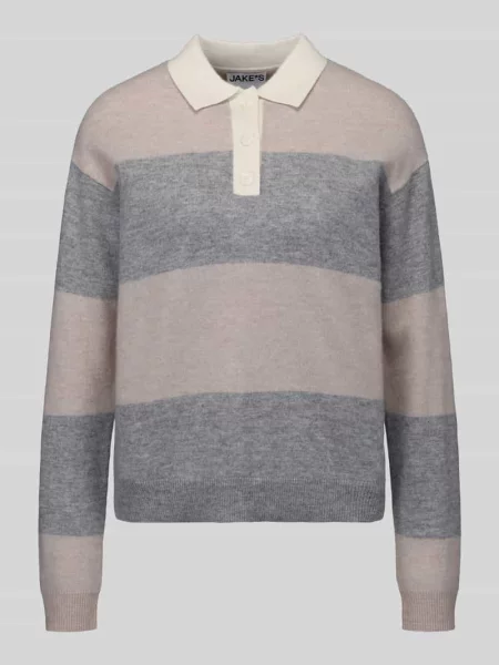 Sweter z kołnierzykiem polo Jake*s Casual