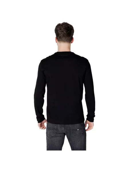 Majica dugih rukava Armani Exchange crna
