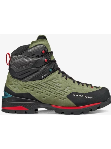 Buty trekkingowe Garmont Ascent Evo GORE-TEX zielony oliwkowy czerwony czarny