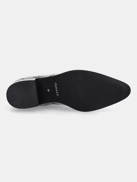 Кожаные ботинки Gant черные