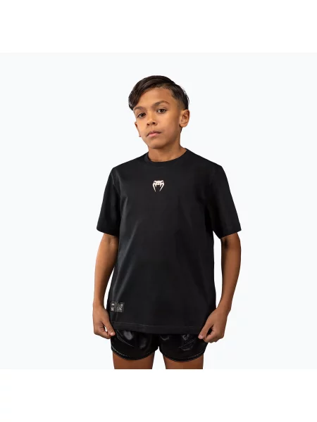 Gyermek póló Venum Fight Icon black. Méret: S fekete