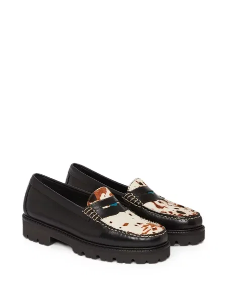 Pantofi loafer G.h.bass cu imagine negru