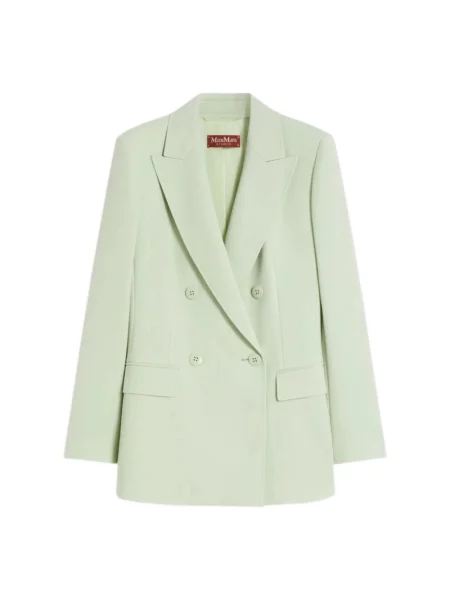 Marynarka Max Mara Studio wełniana zielona