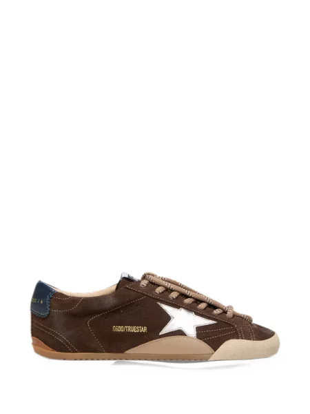 Sneakers Golden Goose σουέντ καφέ