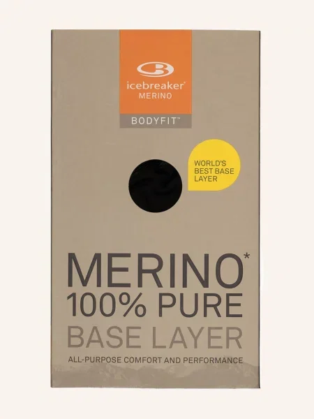 Icebreaker Funkční Kalhoty Oasis Z Merino Vlny černá