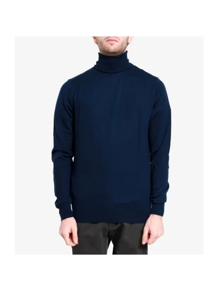 Sweter Atpco wełniany niebieski