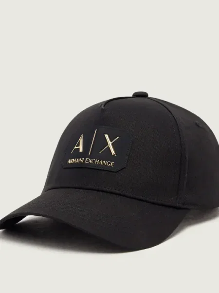 ARMANI EXCHANGE Șapcă auriu negru