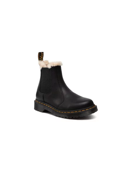 Členková obuv s elastickým prvkom Dr. Martens Leonore čierna