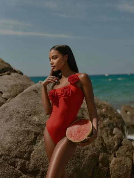 Costum de baie Other roșu