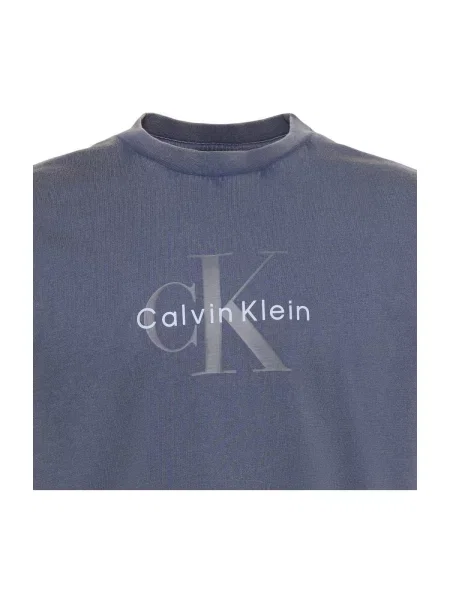 Calvin Klein Jeans Majica golublje / svijetloplava / antracit siva plava