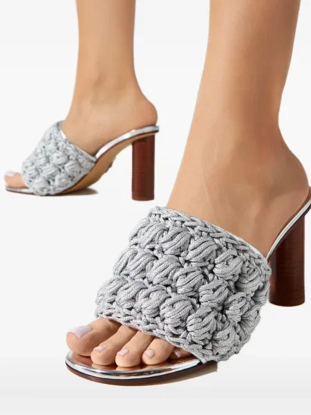 Sandale Jw Anderson argintiu