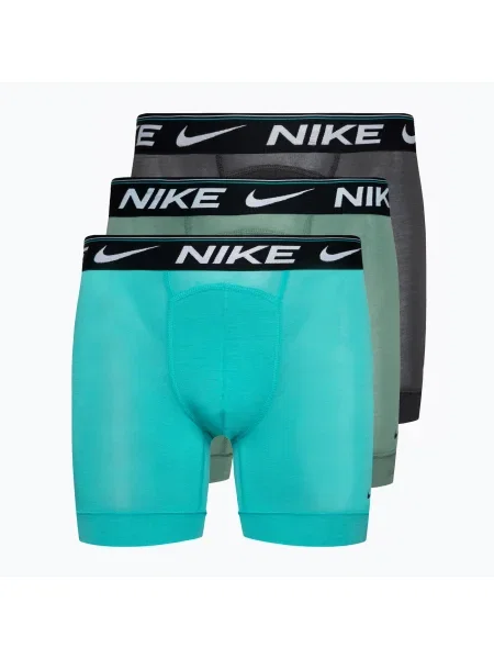 Olcsóbban. Nike Dri-FIT Ultra Comfort Brief boxeralsó 3 db férfi boxeralsó blue/grey/turquise. Méret: L szürke