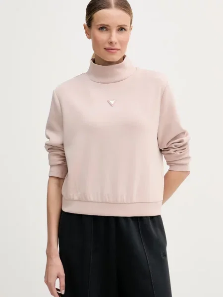 Geacă Guess Jeans roz