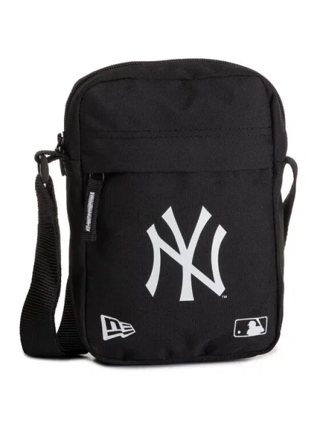 NEW ERA Geantă de umăr MLB SIDE BAG' negru