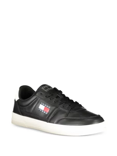 Sneaker Tommy Hilfiger autogrammal fekete