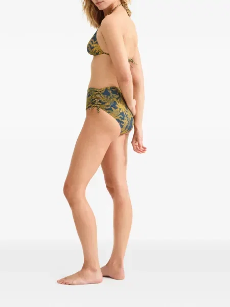 Talie medie bikini Eres albastru