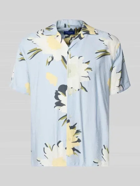 Koszula casualowa o kroju regular fit we wzór na całej powierzchni model TAVIRA MARSHALL' Jack & Jones