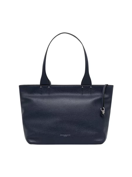 Gianni Chiarini torebka shopper skórzana BARBARA niebieska